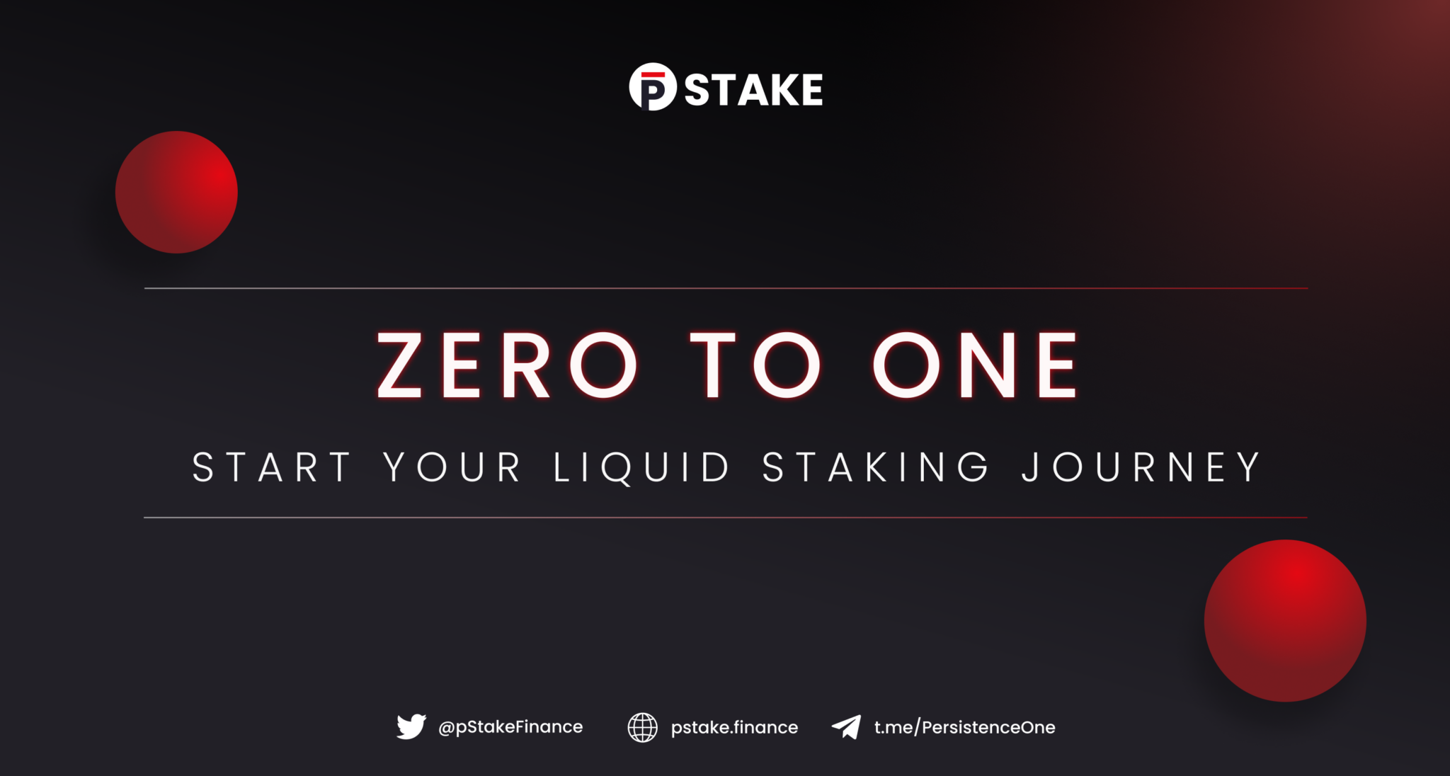 pSTAKE Zero to One Liquid Staking