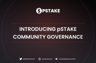 pSTAKE liquid staking governance