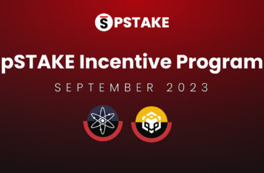A summary of PSTAKE incentives allocated to various protocols for sustainably growing stkToken liquidity and utility across Cosmos and BNB Chain for September 2023.
