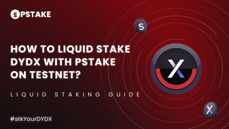 DYDX liquid staking